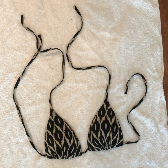 Robin Piccone Animal Print Swimsuit Top Size S - Picture 1 of 15